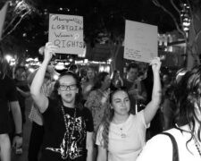 Brisbane Protest Against Trump