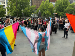Trans Youth Rally In Melbourne