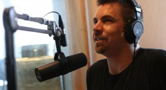 Dean Beck is a presenter at JOY 94.9. (Photo: Dean Arcuri; supplied image)