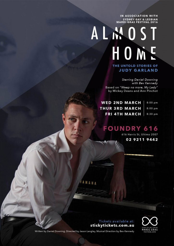 Daniel Downing tells the story of Judy Garland through the eyes of her husband.