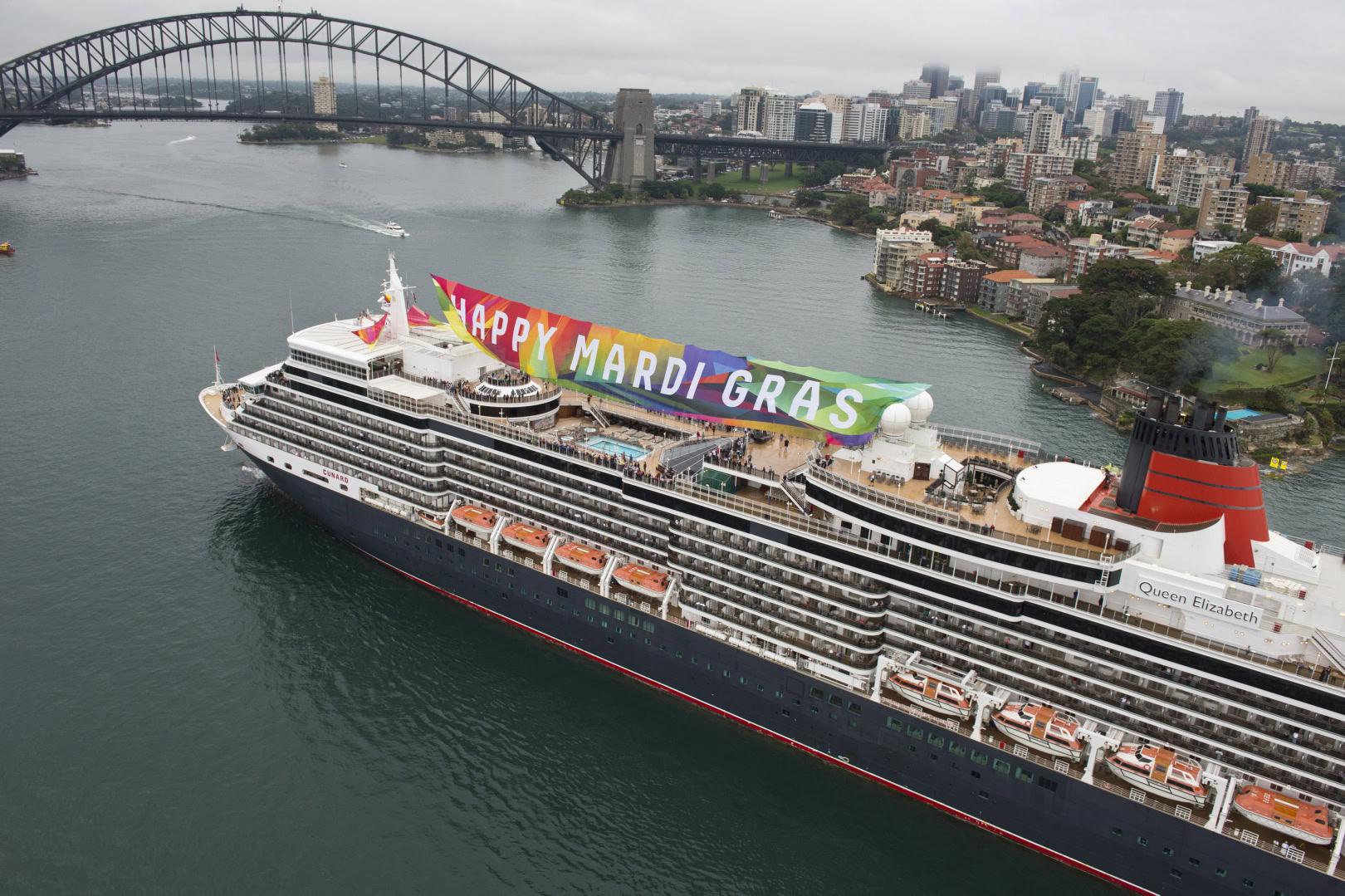 Happy Mardi Gras from Queen Elizabeth