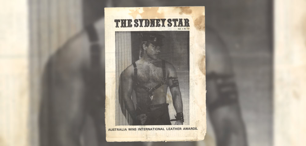 Throwback: When Patrick Brookes was crowned Mr Leather Australia