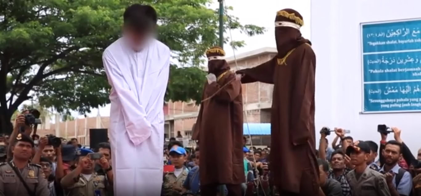 Over 500 people now caned in Indonesia for “victimless crimes” including gay sex