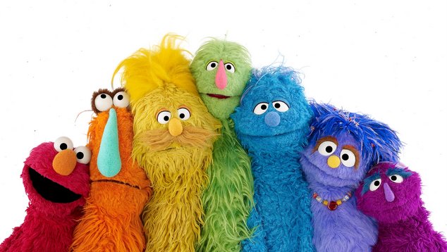Sesame Street tweets support for rainbow families