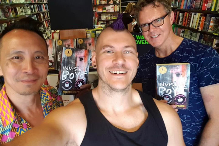 Holden Sheppard’s “Invisible Boys” a Young Adult success