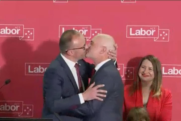 Openly Gay Chief Minister Andrew Barr Leads Labor To Victory In ACT