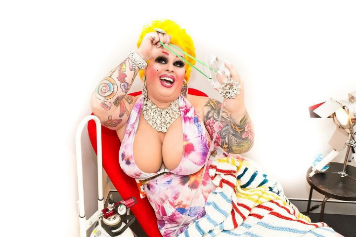 MEET RUPAUL’S DRAG RACE DOWN UNDER QUEEN- MAXI SHIELD