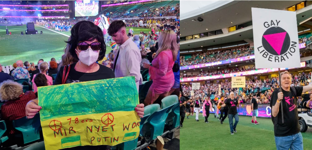 NSW Police Eject Mardi Gras ’78er From Sydney Cricket Ground Over Anti-Putin Poster