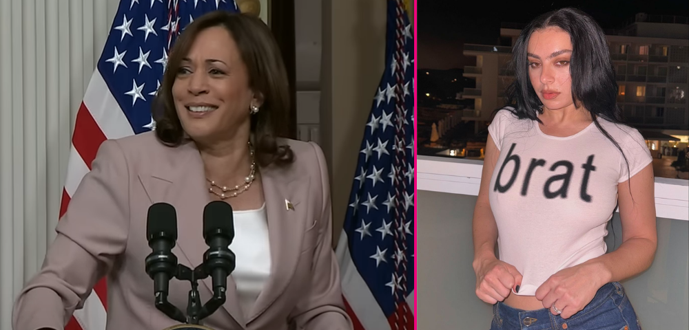 Kamala Harris Endorsed By Charli XCX, Brands Campaign With ‘Brat’ Colours