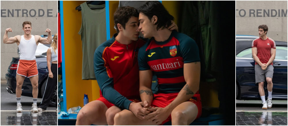 Steamy New Photos Released For The Upcoming Queer Netflix Drama Series, ‘Olympo’