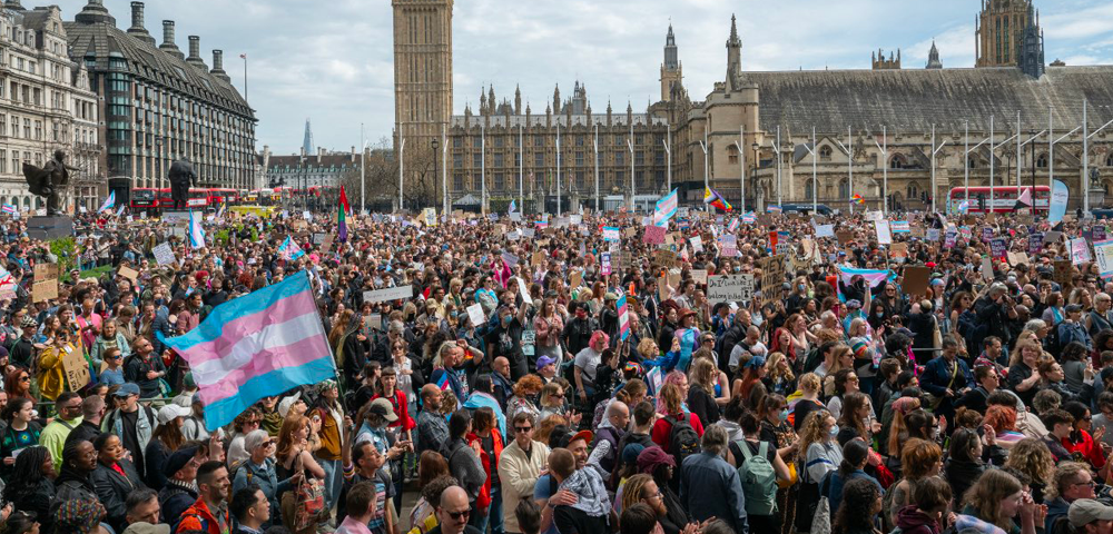 Thousands Rally in London for Trans Rights Following Controversial Supreme Court Ruling