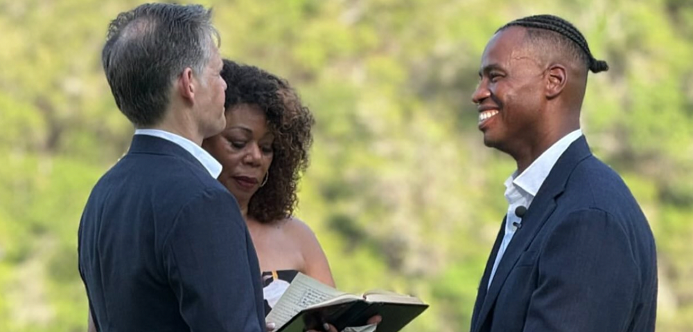 First Openly Gay NBA Player Marries His Partner