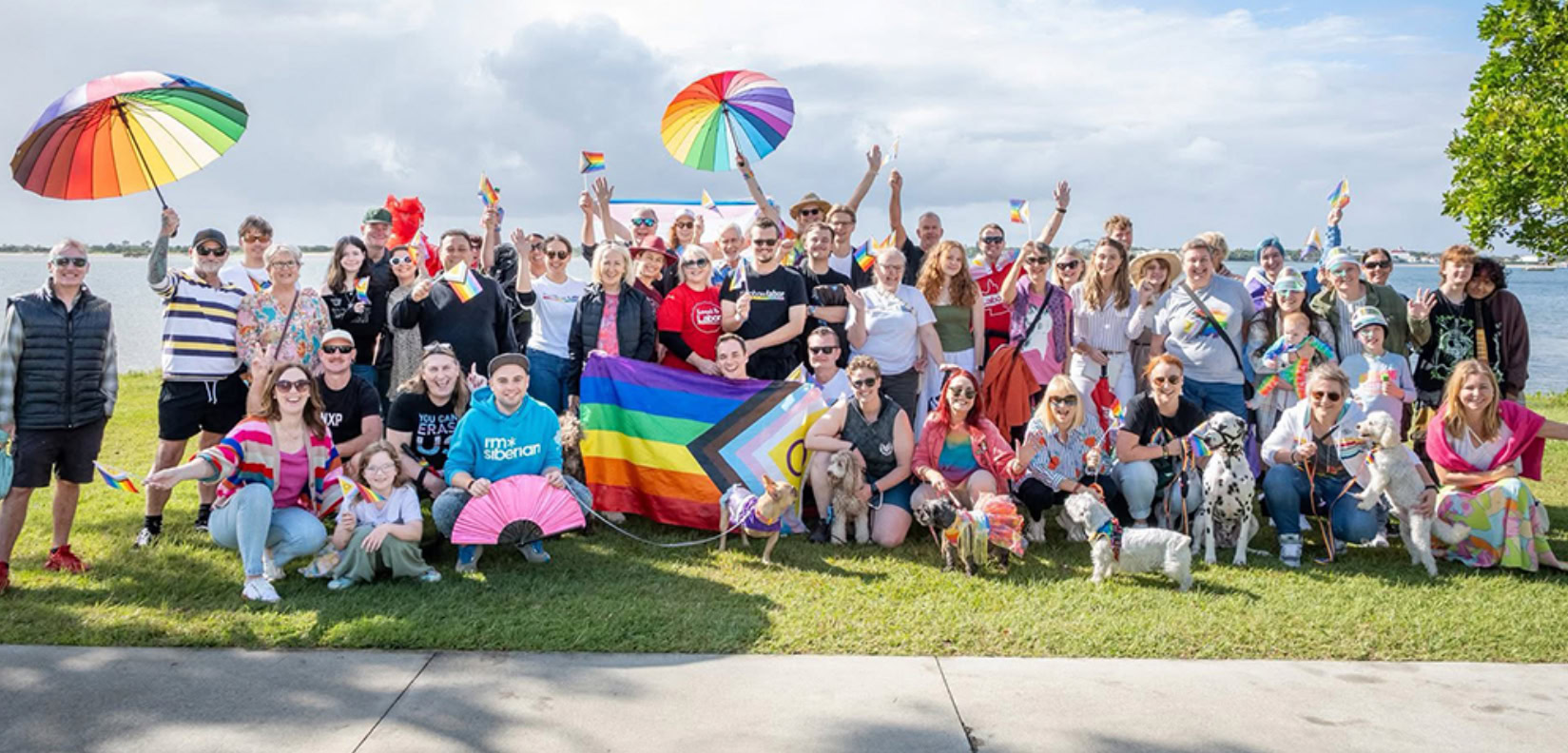 Gold Coast Pride Launches With Colourful Rainbow Walk