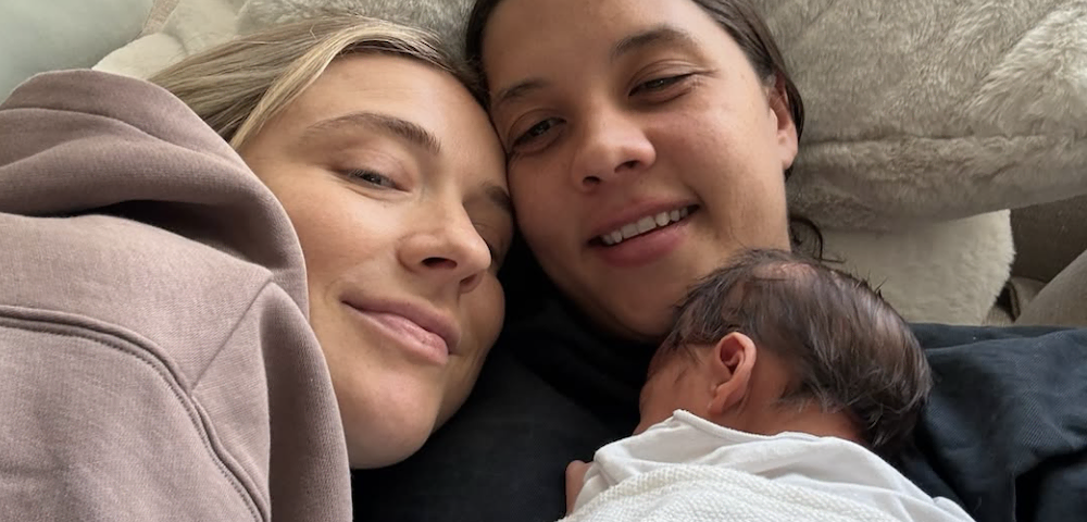 Sam Kerr and Kristie Mewis Welcome Baby Boy