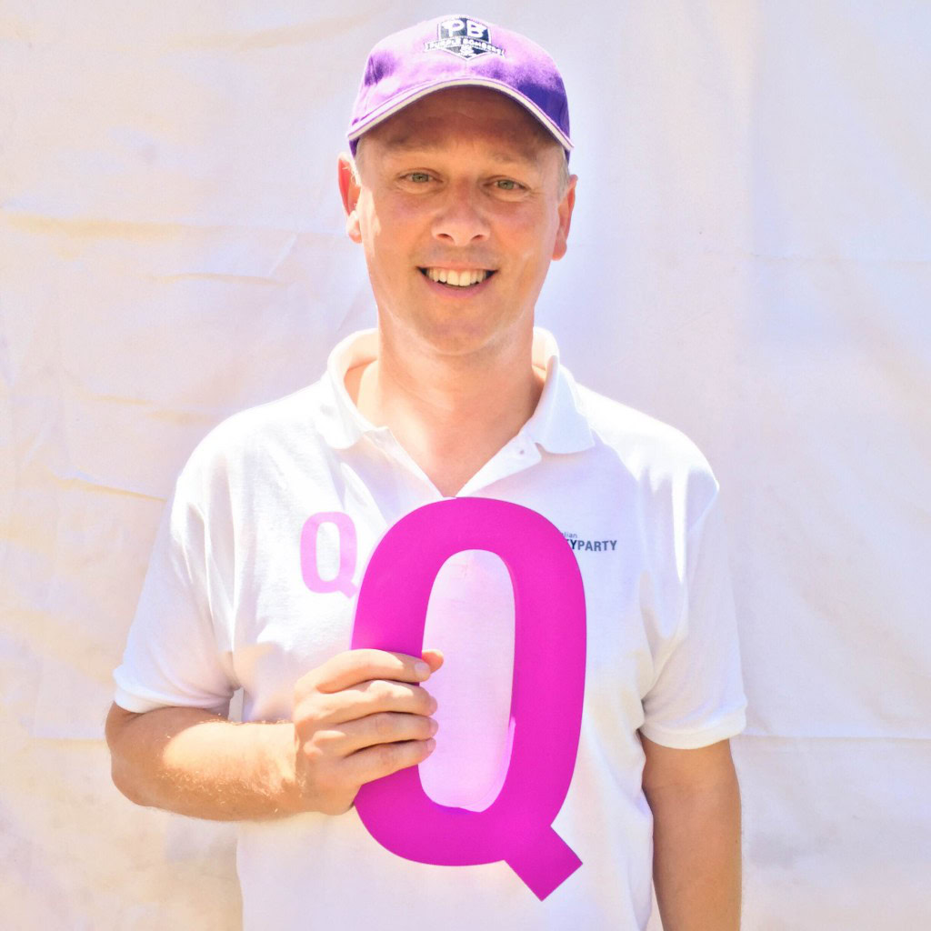 AEP leader Jason Tuazon-McCheyne at the 2016 Midsumma Carnival