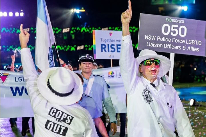 Mardi Gras Protest