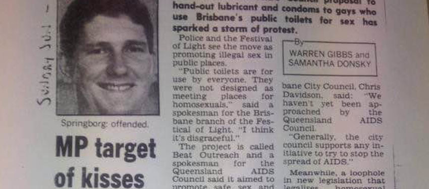 Past comments on homosexuality re-emerge to haunt Queensland LNP leader and MP