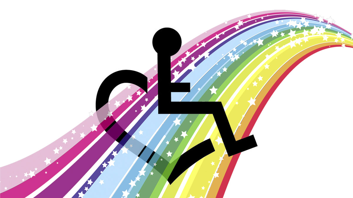 “I’m here, I’m queer, and I’ve got wheels”