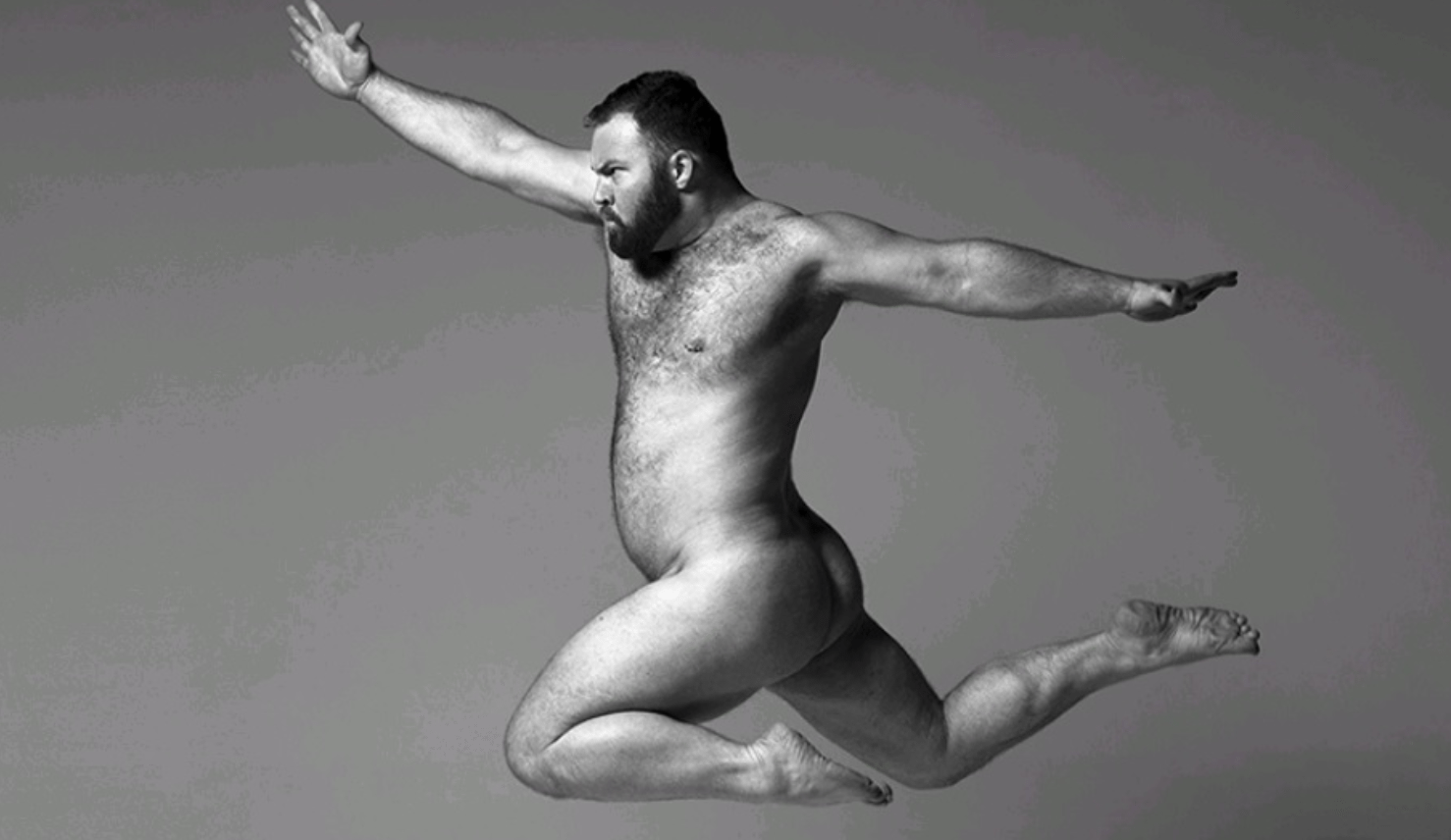 Body positivity championed in nude male photo project