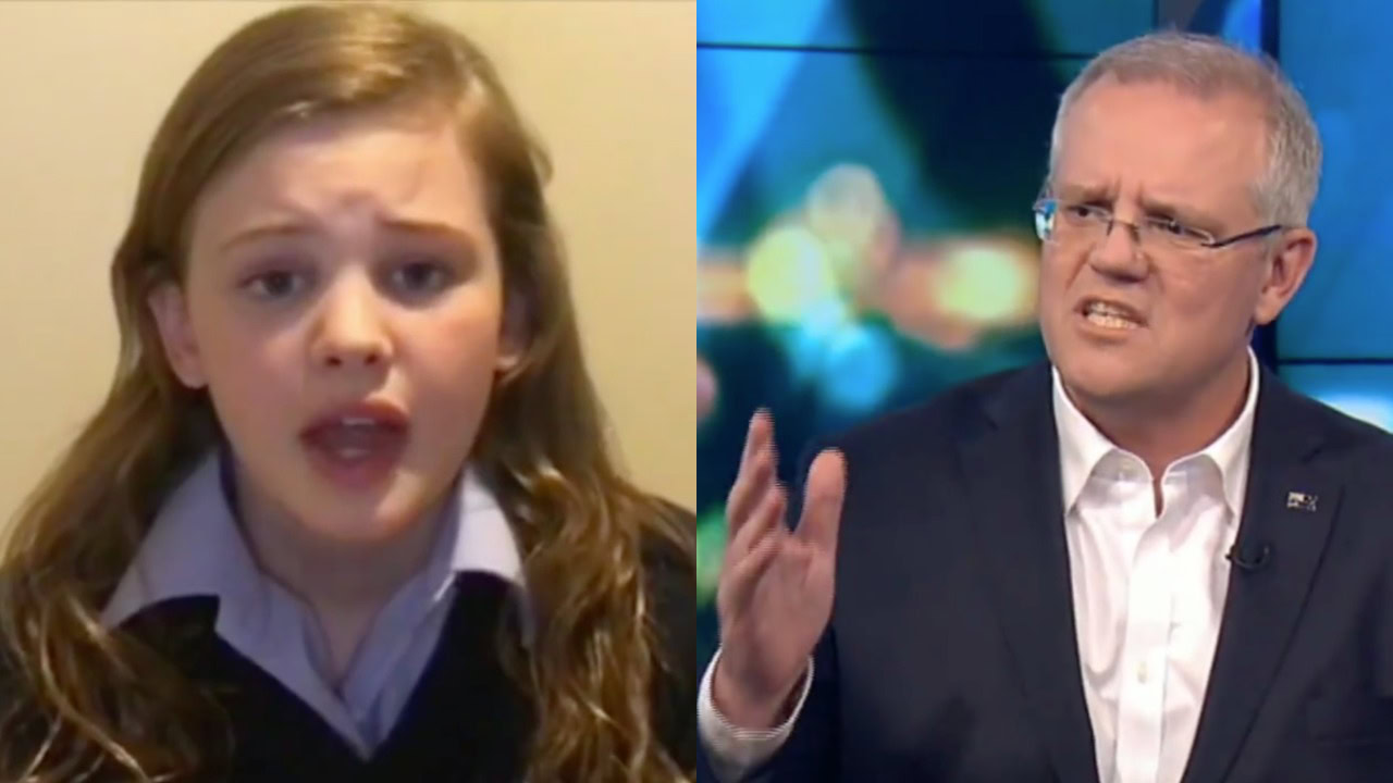 13-year-old trans girl takes Scott Morrison to task over ‘gender whisperers’ comment
