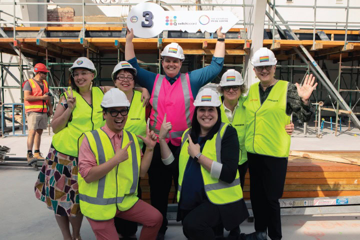 Pride Centre lights up with Switchboard as new tenant