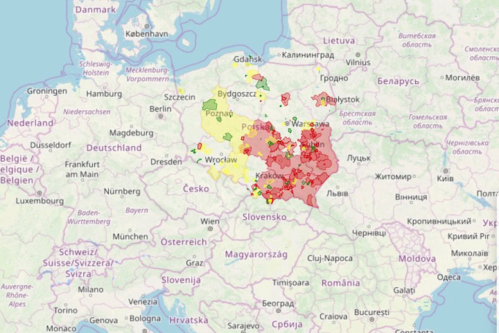 One third of Poland declared an “LGBT-free” Zone