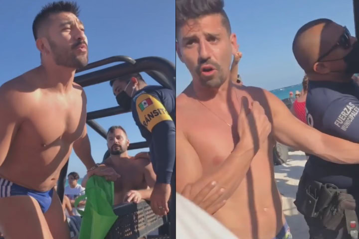 Gay Men Arrested For Kissing On Mexico Beach