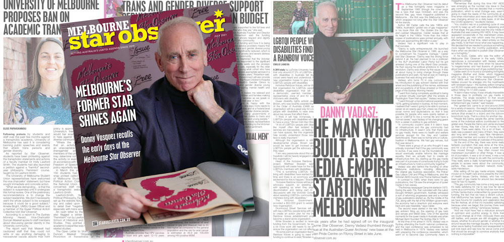 Melbourne Star Observer Magazine | July 2021