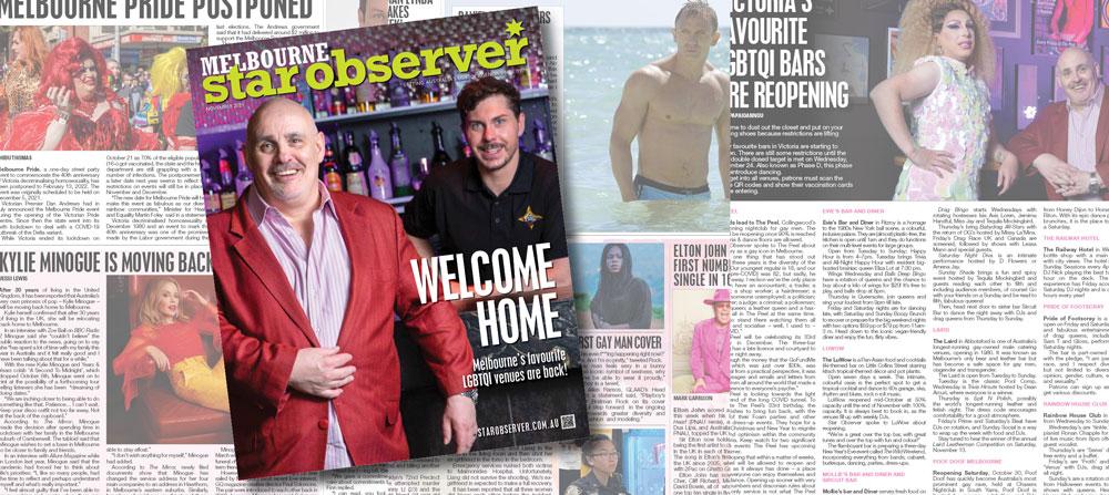 Melbourne Star Observer Magazine | November 2021