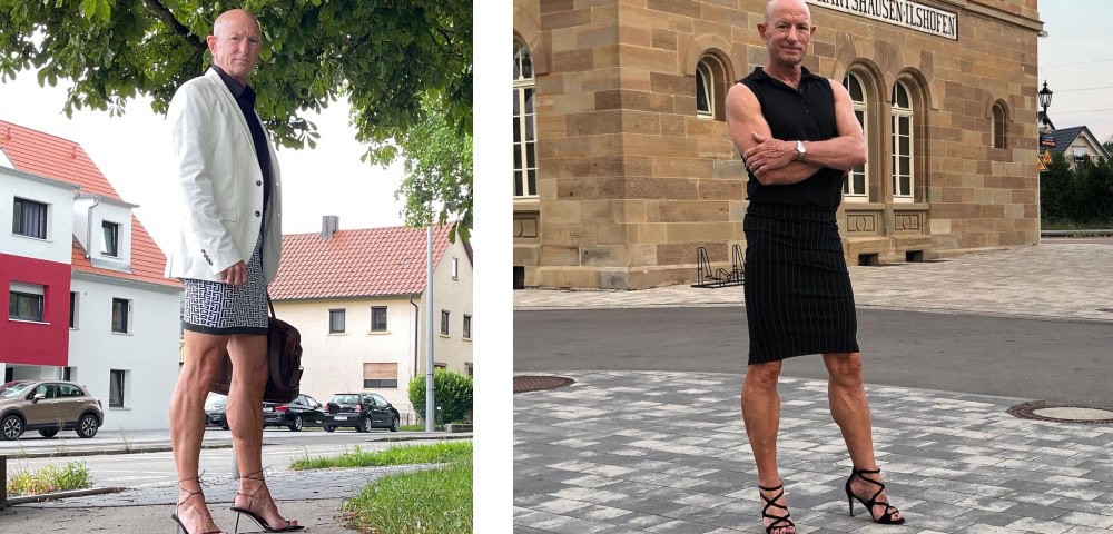 Straight Man Who Wears Skirts Slams LGBT Community For People Thinking That He’s Gay