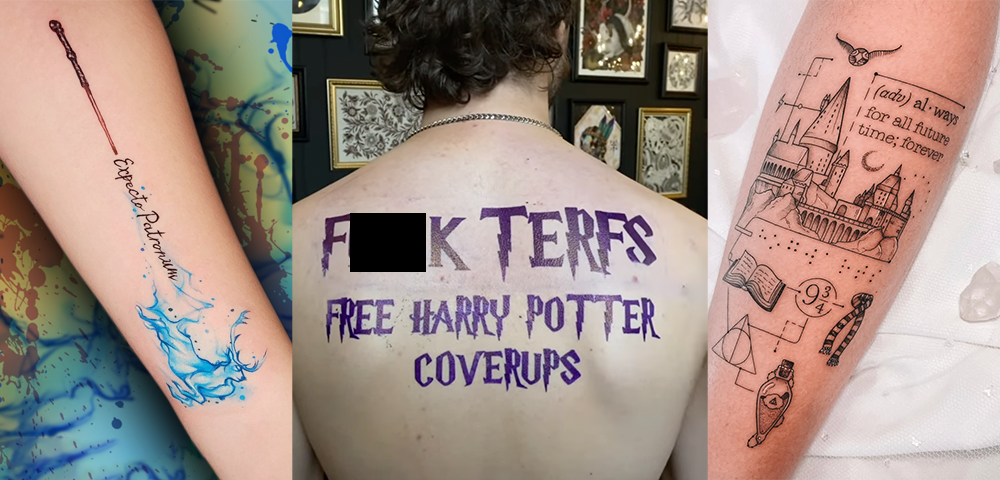 Tattoo Artist Offers To Cover Harry Potter Tattoos For Free In Wake Of Anti-Trans Supreme Court Ruling